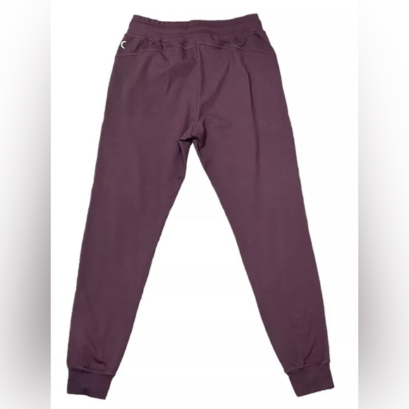 ZYIA Active Unwind Cuffed Joggers Size XS Plum Purple Gym Workout Pockets - Picture 4 of 15